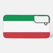 Samsung Galaxy S22 Plus Fallflagge (Italien) Samsung Galaxy Hülle (Rückseite (Horizontal))