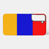 Samsung Galaxy S22 Plus Fallflagge von Armenien Hülle (Rückseite (Horizontal))