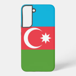 Samsung Galaxy S22 Plus Fallflagge von Aserbaidsch Hülle