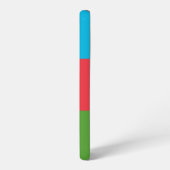 Samsung Galaxy S22 Plus Fallflagge von Aserbaidsch Samsung Galaxy Hülle (Linke Seite)