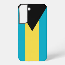 Samsung Galaxy S22 Plus Fallflagge von Bahamas Hülle