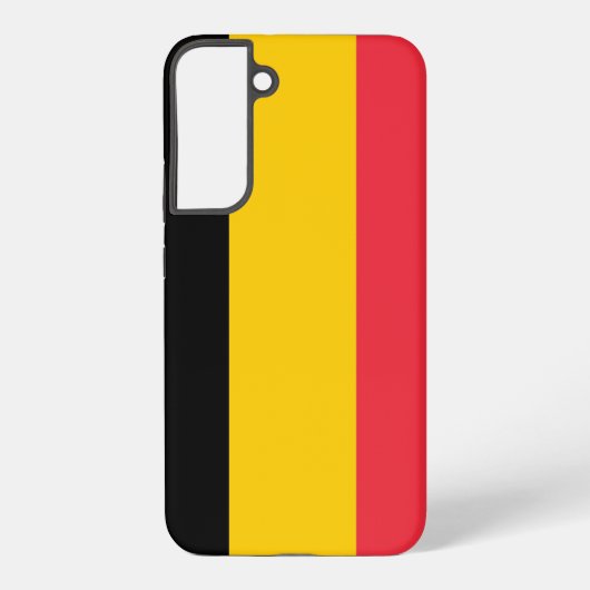 Samsung Galaxy S22 Plus Fallflagge von Belgien Samsung Galaxy Hülle (Rückseite)