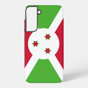 Samsung Galaxy S22 Plus Fallflagge von Burundi Hülle