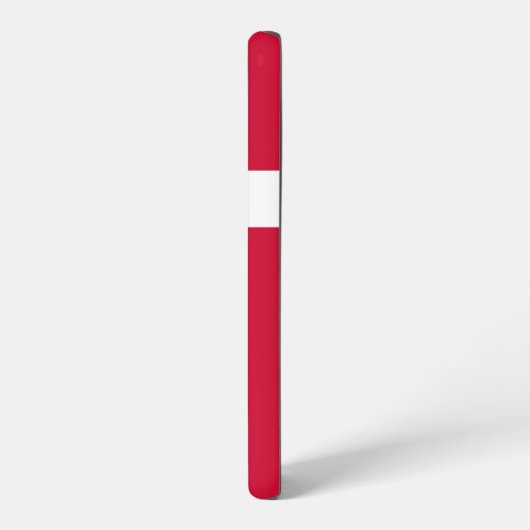 Samsung Galaxy S22 Plus Fallflagge von Dänemark Hülle (Linke Seite)