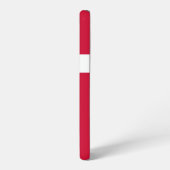 Samsung Galaxy S22 Plus Fallflagge von Dänemark Samsung Galaxy Hülle (Linke Seite)