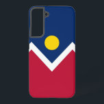 Samsung Galaxy S22 Plus Fallflagge von Denver Samsung Galaxy Hülle<br><div class="desc">Mit unserem exklusiven Cover unter der Flagge Denvers verwandeln Sie Ihre Samsung Galaxy S22 Plus in ein Symbol des Denver-Stolzes! Mit Präzision und Liebe zum Detail, dieses Handy Cover zelebriert den pulsierenden Geist und kulturellen Erbe von Denver. Ob Sie nun Ihre Liebe für Denver zeigen, an einen besondere Anlass erinnern...</div>
