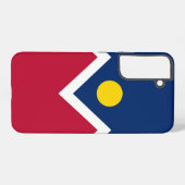 Samsung Galaxy S22 Plus Fallflagge von Denver Samsung Galaxy Hülle (Rückseite (Horizontal))
