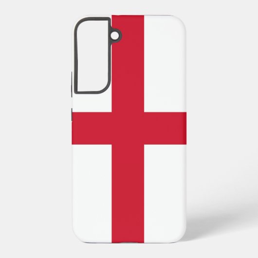 Samsung Galaxy S22 Plus Fallflagge von England Hülle (Rückseite)