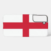Samsung Galaxy S22 Plus Fallflagge von England Samsung Galaxy Hülle (Rückseite (Horizontal))