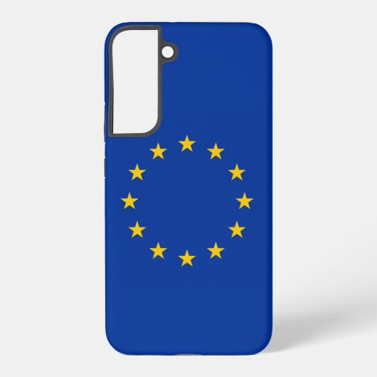 Samsung Galaxy S22 Plus Fallflagge von Europa Hülle (Rückseite)