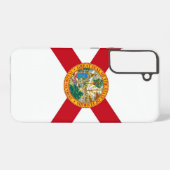 Samsung Galaxy S22 Plus Fallflagge von Florida Hülle (Rückseite (Horizontal))