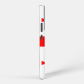 Samsung Galaxy S22 Plus Fallflagge von Georgia Hülle (Rechte Seite)