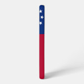 Samsung Galaxy S22 Plus Fallflagge von Georgia Hülle (Linke Seite)