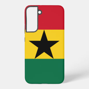 Samsung Galaxy S22 Plus Fallflagge von Ghana Hülle