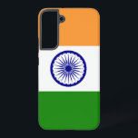Samsung Galaxy S22 Plus Fallflagge von Indien Hülle<br><div class="desc">Mit unserem exklusiven Cover unter der Flagge Indiens können Sie Ihre Samsung Galaxy S22 Plus mit einem Hauch indischen Stolzes ergänzen! Dieses Stück wurde mit viel Liebe zum Detail gestaltet und feiert das indische Erbe und den kulturellen Reichtum. Das Design zeigt stolz das ikonische Dreifarbenmuster von Safran, Weiß und Grün,...</div>