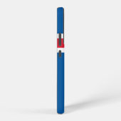 Samsung Galaxy S22 Plus Fallflagge von Island Hülle (Rechte Seite)