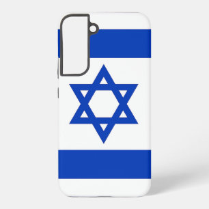 Samsung Galaxy S22 Plus Fallflagge von Israel Hülle