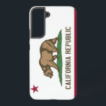 Samsung Galaxy S22 Plus Fallflagge von Kalifornien Samsung Galaxy Hülle<br><div class="desc">Mit dem exklusiven Samsung Galaxy S22 Plus Cover mit kalifornischer Fahne fügen Sie Ihrem Handy eine lebendige Touch Kaliforniens hinzu! Mit viel Liebe zum Detail gestaltet, ist dieses Handy mehr als nur funktional, es ist eine Feier der reichen Geschichte und des kulturellen Stolzes Kaliforniens. Das kühne Design zeigt stolz die...</div>
