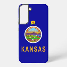 Samsung Galaxy S22 Plus Fallflagge von Kansas