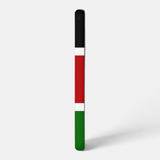 Samsung Galaxy S22 Plus Fallflagge von Kenia Desig Samsung Galaxy Hülle (Linke Seite)