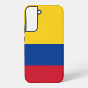 Samsung Galaxy S22 Plus Fallflagge von Kolumbien Hülle