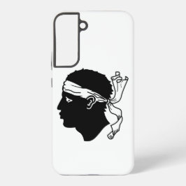 Samsung Galaxy S22 Plus Fallflagge von Korsika Hülle