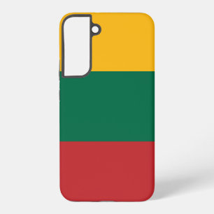 Samsung Galaxy S22 Plus Fallflagge von Litauen Hülle
