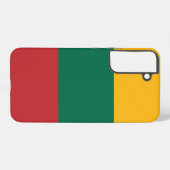 Samsung Galaxy S22 Plus Fallflagge von Litauen Hülle (Rückseite (Horizontal))