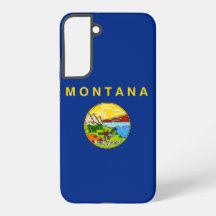 Samsung Galaxy S22 Plus Fallflagge von Montana