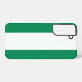 Samsung Galaxy S22 Plus Fallflagge von Nigeria Hülle (Rückseite (Horizontal))