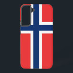 Samsung Galaxy S22 Plus Fallflagge von Norwegen Hülle<br><div class="desc">Mit dem exklusiven Handy-Cover mit der atemberaubenden norwegischen Flagge können Sie Ihre Samsung Galaxy S22 Plus mit einem Hauch norwegischen Stolzes verbinden. Dieses Cover ist mit Präzision und Leidenschaft gestaltet und schützt nicht nur Ihr Handy, sondern zelebriert auch Norwegens reichhaltiges Kulturerbe. Das Design zeigt stolz das ikonische Kreuz in Rot,...</div>
