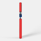 Samsung Galaxy S22 Plus Fallflagge von Norwegen Samsung Galaxy Hülle (Rechte Seite)