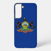Samsung Galaxy S22 Plus Fallflagge von Pennsylvani Samsung Galaxy Hülle (Rückseite)