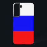 Samsung Galaxy S22 Plus Fallflagge von Russland Samsung Galaxy Hülle<br><div class="desc">Das elegante und stilvolle Samsung Galaxy S22 Plus Gehäuse mit russischer Flagge. Dieses Produkt ist anpassbar.</div>