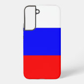 Samsung Galaxy S22 Plus Fallflagge von Russland Samsung Galaxy Hülle (Rückseite)