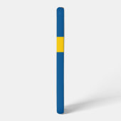 Samsung Galaxy S22 Plus Fallflagge von Schweden Hülle (Linke Seite)