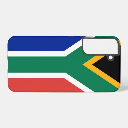Samsung Galaxy S22 Plus Fallflagge von Südafrika Hülle (Rückseite (Horizontal))