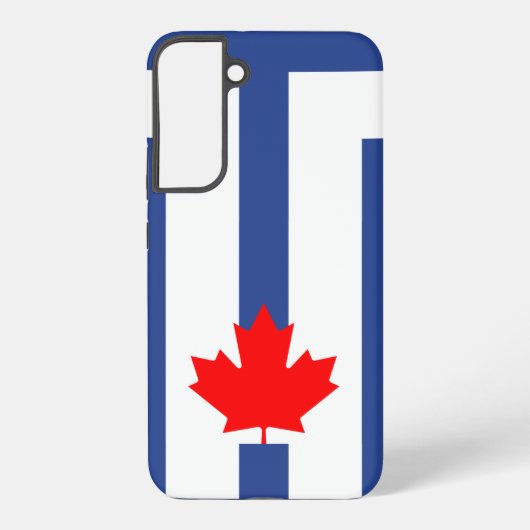 Samsung Galaxy S22 Plus Fallflagge von Toronto Hülle (Rückseite)
