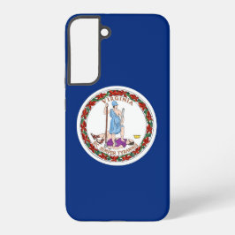 Samsung Galaxy S22 Plus Fallflagge von Virginia Samsung Galaxy Hülle