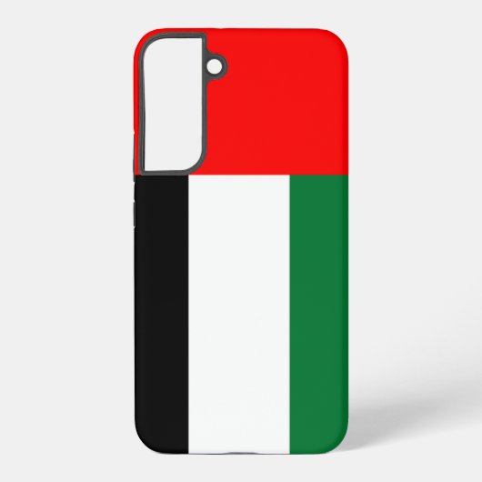 Samsung Galaxy S22 Plus Hülle Flagge der VAE (Rückseite)