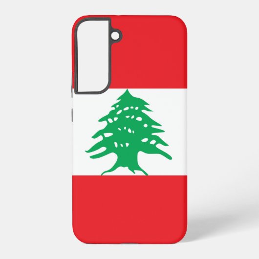 Samsung Galaxy S22 Plus Hülle Flagge des Libanon (Rückseite)