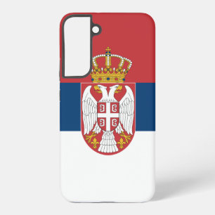 Samsung Galaxy S22 Plus Hülle Flagge Serbiens
