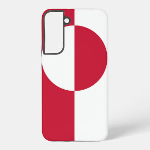 Samsung Galaxy S22 Plus Hülle Flagge von Grönland