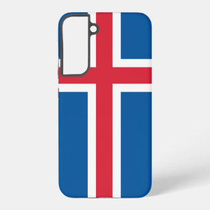 Samsung Galaxy S22 Plus Hülle Flagge von Island
