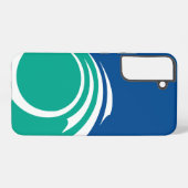 Samsung Galaxy S22 Plus Hülle Flagge von Ottawa (Rückseite (Horizontal))