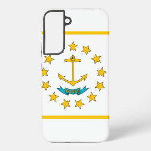 Samsung Galaxy S22 Plus Hülle Flagge von Rhode Isl