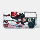 Samsung Galaxy S22 schöner Katzenkoffer Samsung Galaxy Hülle (Rückseite (Horizontal))