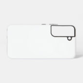 Samsung Galaxy S22 Stummschaltung, glänzend Hülle (Rückseite (Horizontal))
