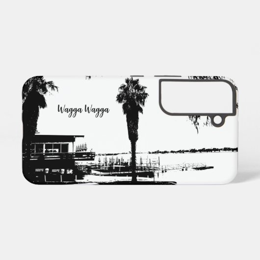 Samsung Galaxy S22 Stummschaltung, glänzend Samsung Galaxy Hülle (Rückseite (Horizontal))