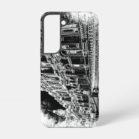 Samsung Galaxy S22 Stummschaltung, glänzend Samsung Galaxy Hülle (Rückseite)